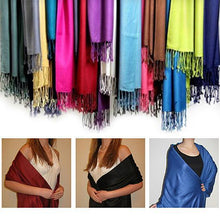 Load image into Gallery viewer, Privilege Pashmina Shawls With Fringe Benefits