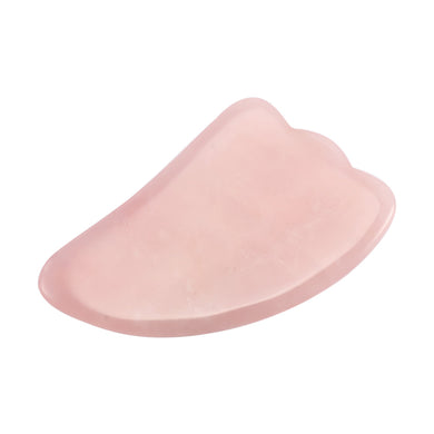 Pro Natural Rose Quartz Gua Sha Board Massage Pad - ErikalaBeauty